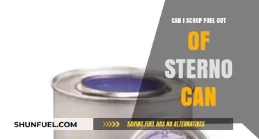 Is It Safe to Scoop Fuel from a Sterno Can? Tips and Risks