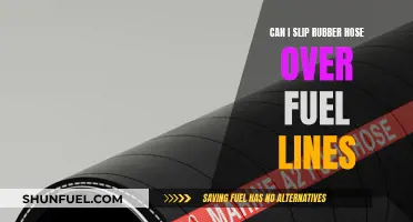 Fuel Line Hose Slip: Rubber Hose Over Fuel Lines?