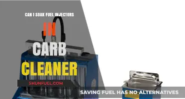 Can You Safely Soak Fuel Injectors in Carb Cleaner? Tips