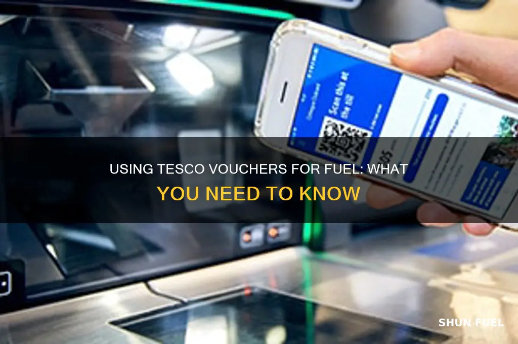 can i spend tesco vouchers on fuel