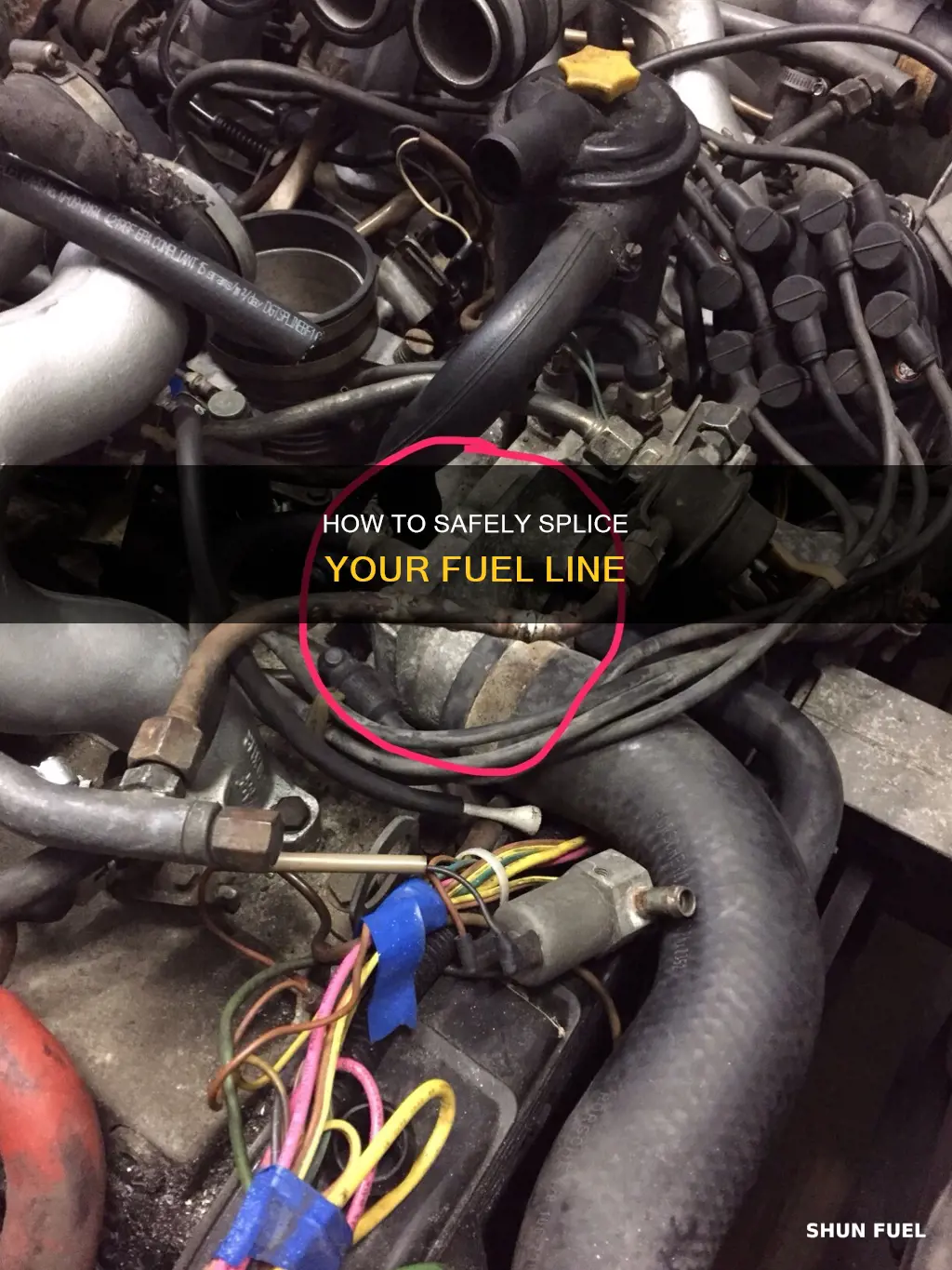 can i splice in fuel line