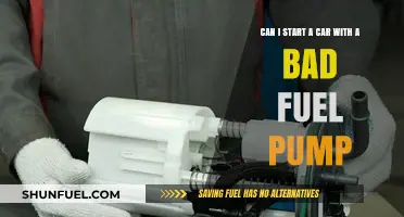 Starting Your Car with a Faulty Fuel Pump: Risks and Solutions