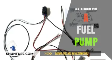 Straight Wiring a Fuel Pump: Risks, Safety, and Proper Installation Tips