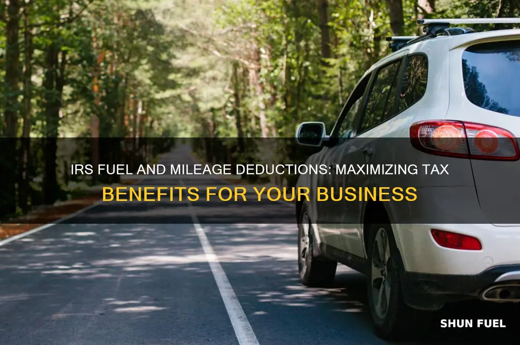 can i take fuel and mileage irs