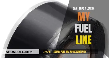 Fixing a Fuel Line Leak: Taping Solutions Explained