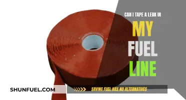 Temporary Fix: Taping a Leaking Fuel Line
