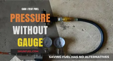 Testing Fuel Pressure Without a Gauge: DIY Methods and Tips