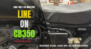 Using a 16-Inch Fuel Line on a CB350: Is It Possible?