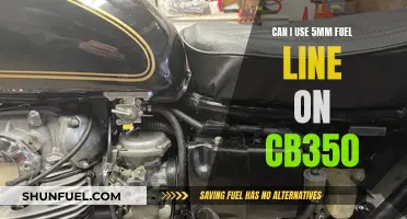 Fuel Line Upgrade: 5mm Option for CB350?