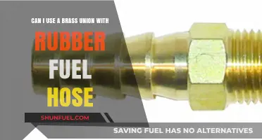 Brass Union and Rubber Fuel Hose Compatibility: Safe or Risky?