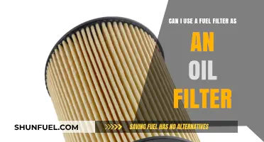 Can a Fuel Filter Double as an Oil Filter? Key Differences