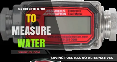 Using a Fuel Meter for Water Measurement: Is It Possible?