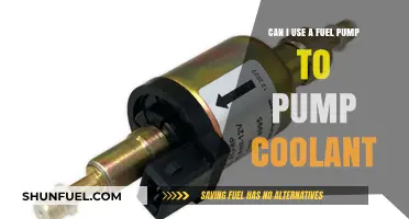 Using a Fuel Pump for Coolant: Feasible or Risky Idea?