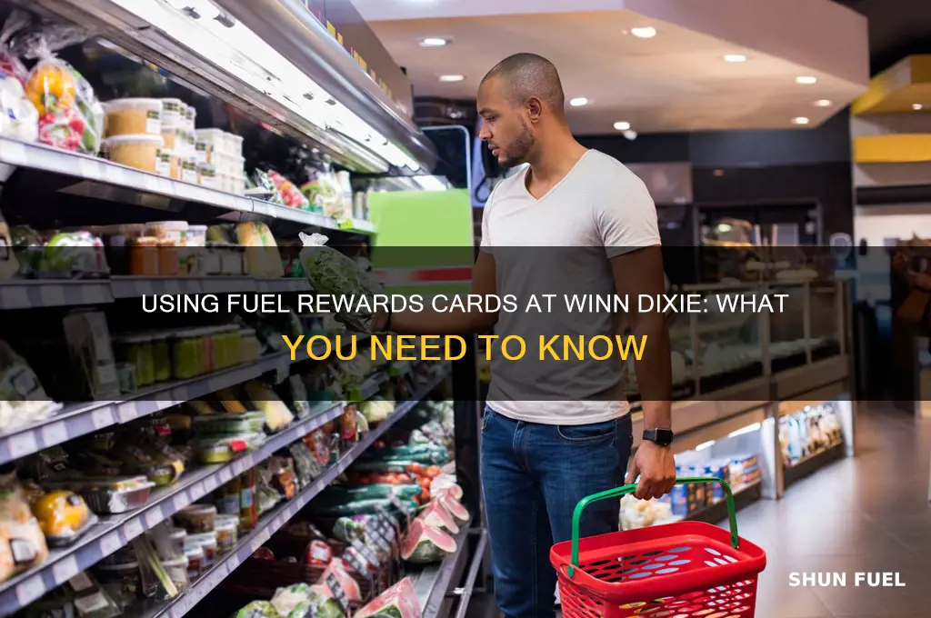 can i use a fuel rewards card at winn dixie