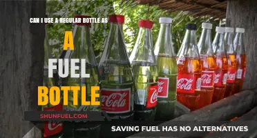 Using Regular Bottles as Fuel Bottles: Safety and Practicality Explained
