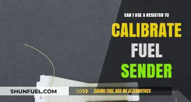 Resistor Calibration for Fuel Sender: Is It a Viable Option?