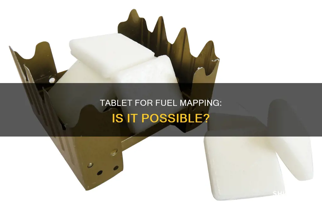 can i use a tablet to fuel map my car