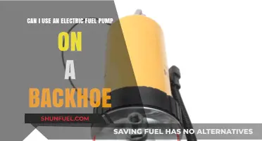 Electric Fuel Pump Compatibility: Can It Power Your Backhoe Efficiently?