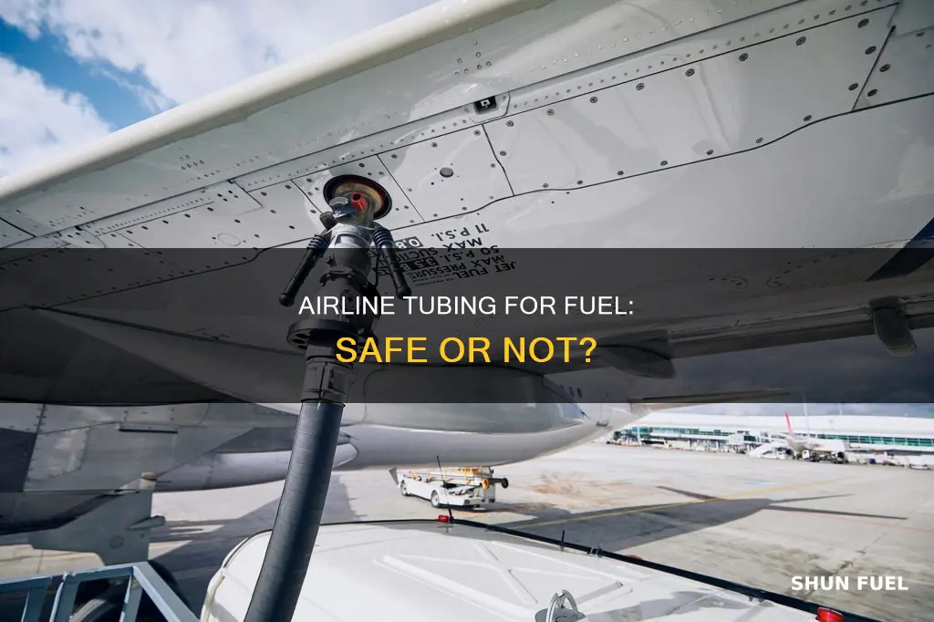 can i use aquarium air line for fuel