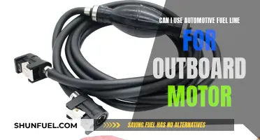 Automotive Fuel Line: A Viable Option for Outboard Motor?