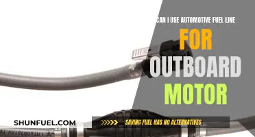 Using Automotive Fuel Lines for Outboard Motors: Safe?