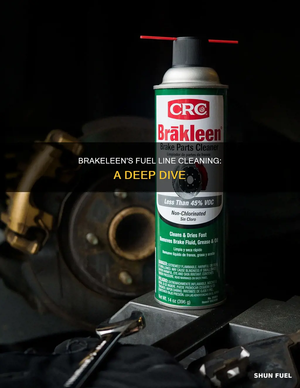 can i use brakeleen to clean out fuel lines