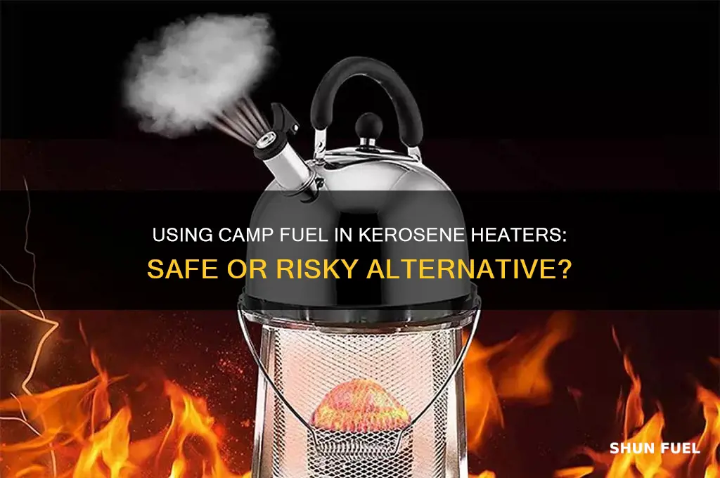 can i use camp fuel in a kerosene heater