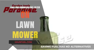Chainsaw Fuel Filter: Can You Use It on a Lawn Mower?