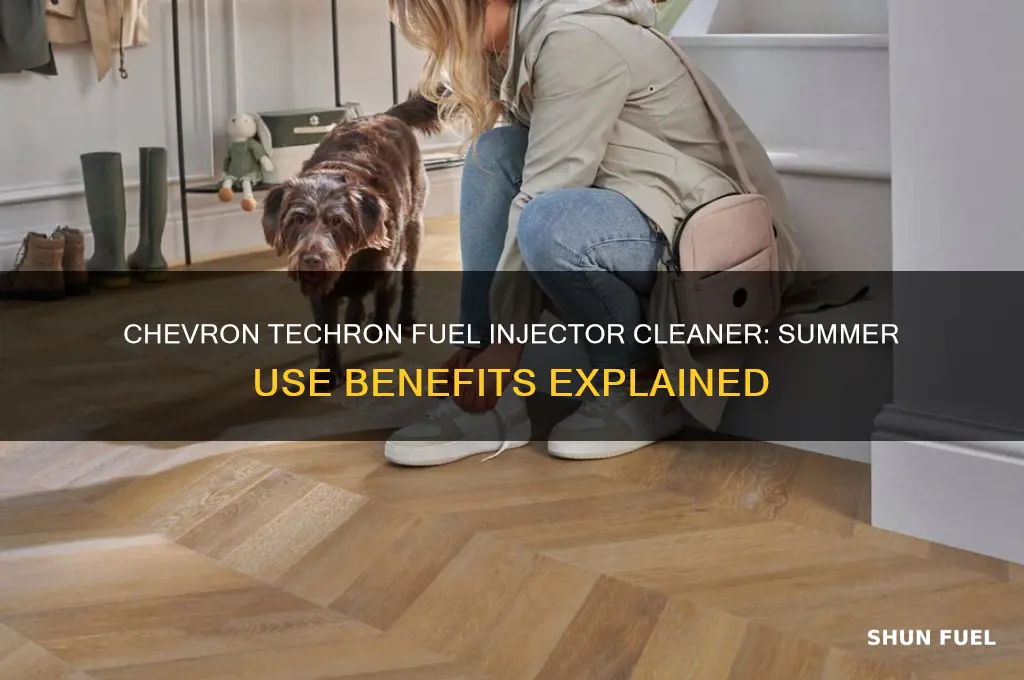 can i use chevron techron fuel injecting in summer