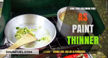 Using Coleman Fuel as Paint Thinner: Safe or Risky Alternative?