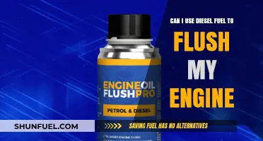 Using Diesel Fuel for Engine Flushing: Safe or Risky Practice?