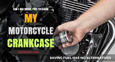 Flushing Your Motorcycle Crankcase with Diesel Fuel: Safe?