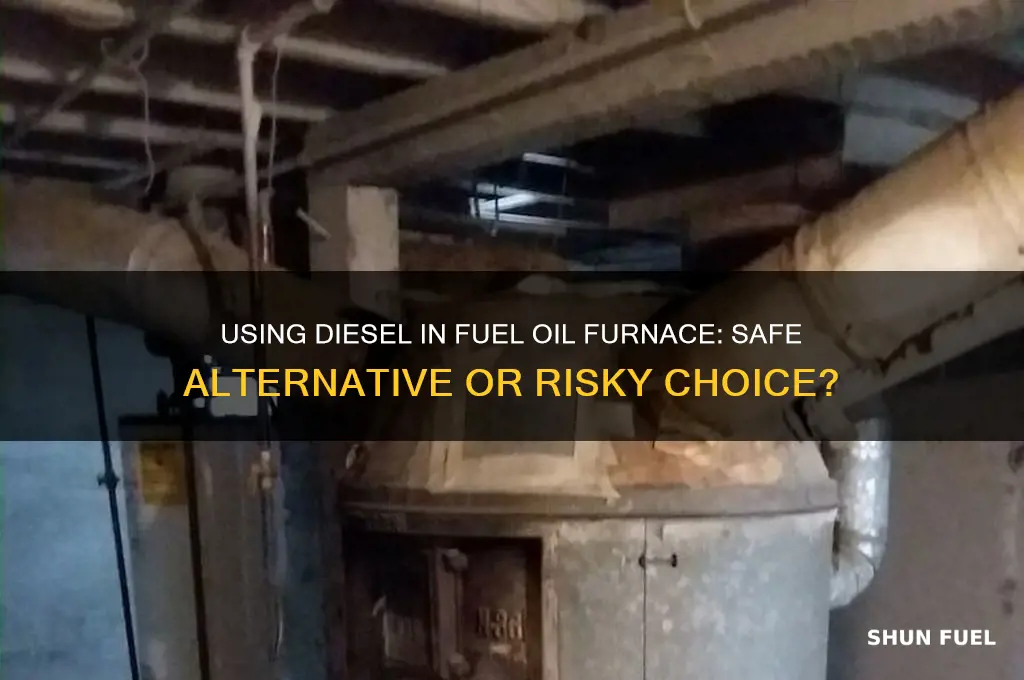 can i use diesel in my fuel oil furnace