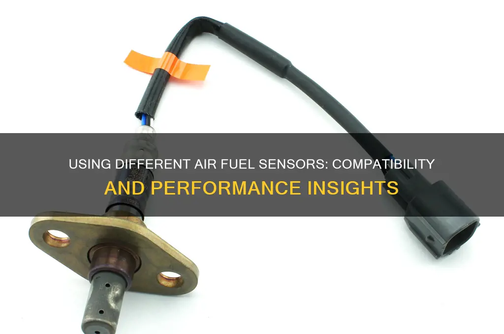 can i use differnt air fuel sensor