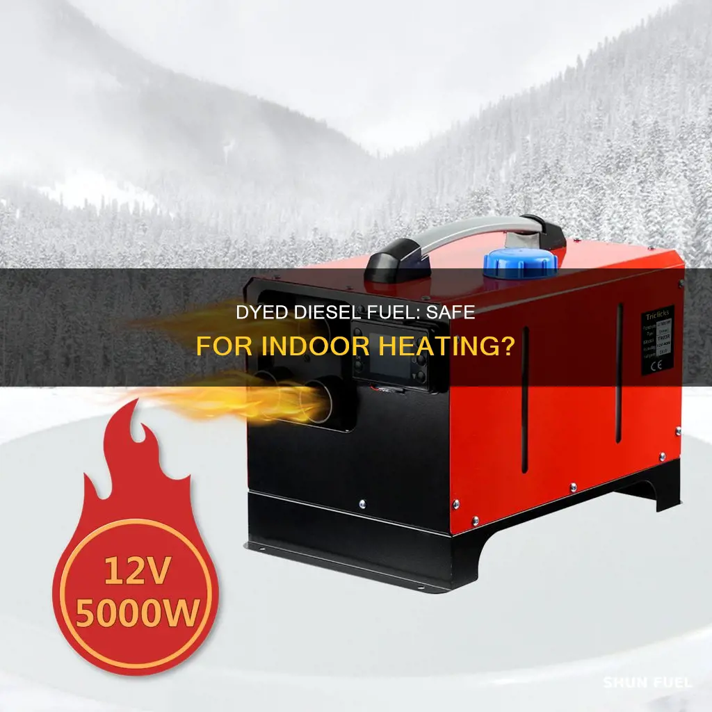 can i use dyed diesel fuel in a heater