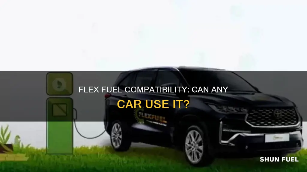 can i use flex fuel in any car