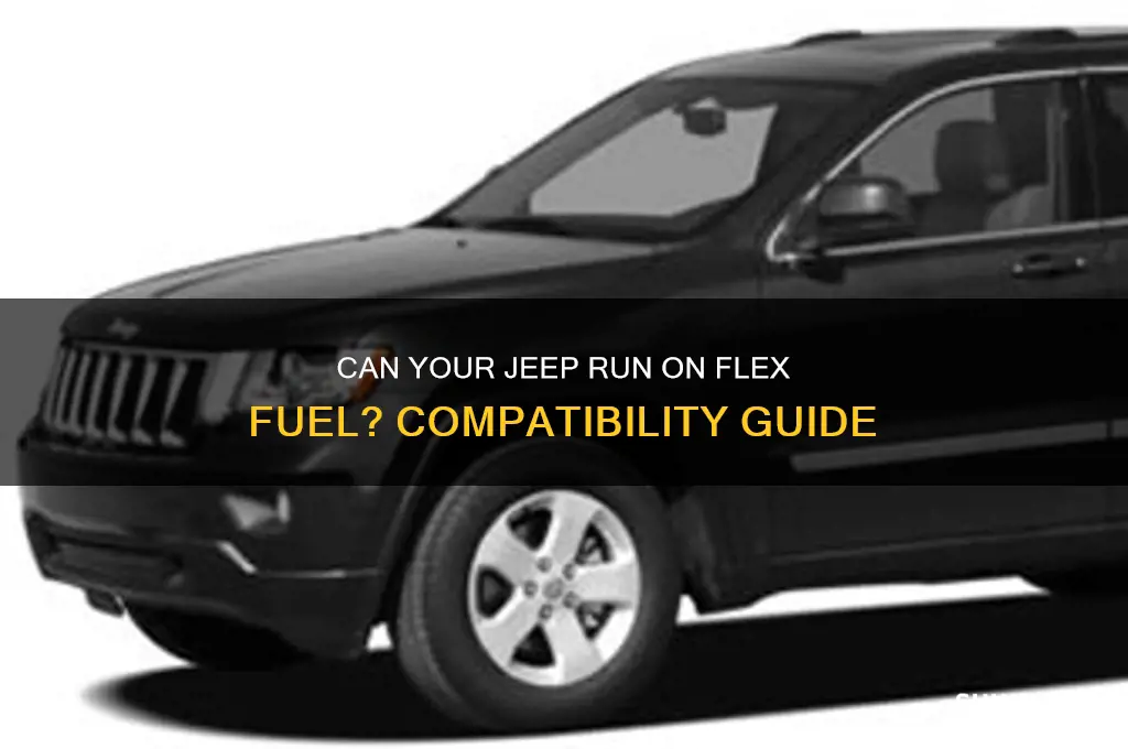 can i use flex fuel in my jeep