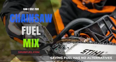 Can You Use Chainsaw Fuel Mix for Other Tools?