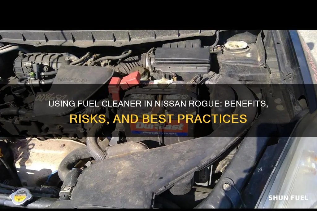 can i use fuel cleaner in nissan rogue