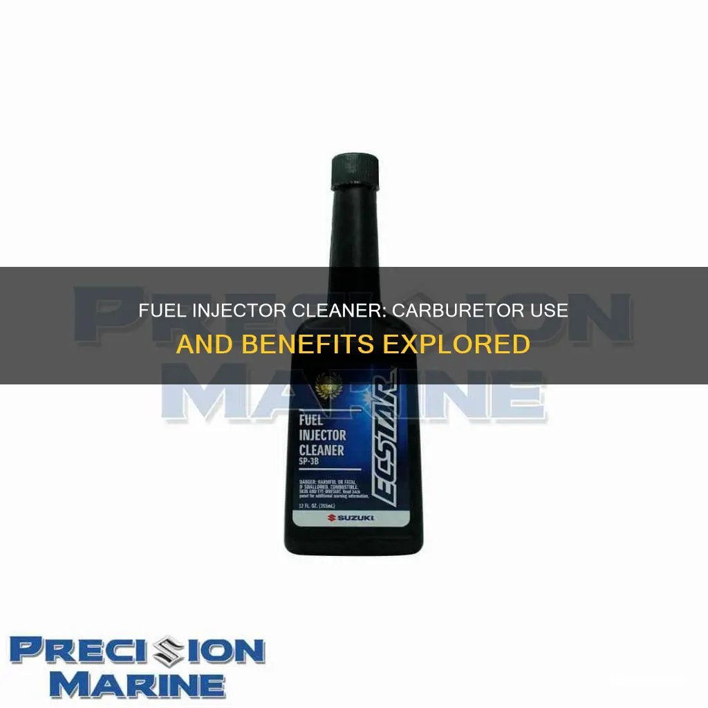 can i use fuel injector cleaner for carburetor