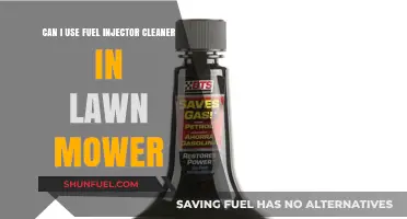 Fuel Injector Cleaner for Lawn Mowers: Safe and Effective?