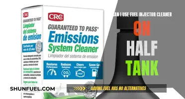 Fuel Injector Cleaner: Half-Tank Treatment?