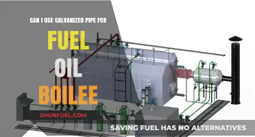 Using Galvanized Pipes for Fuel Oil Boilers: Safe or Risky?