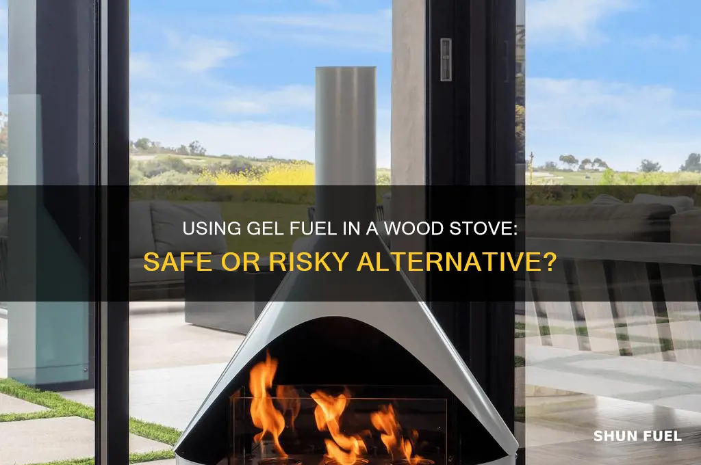 can i use gel fuel in a wood stove