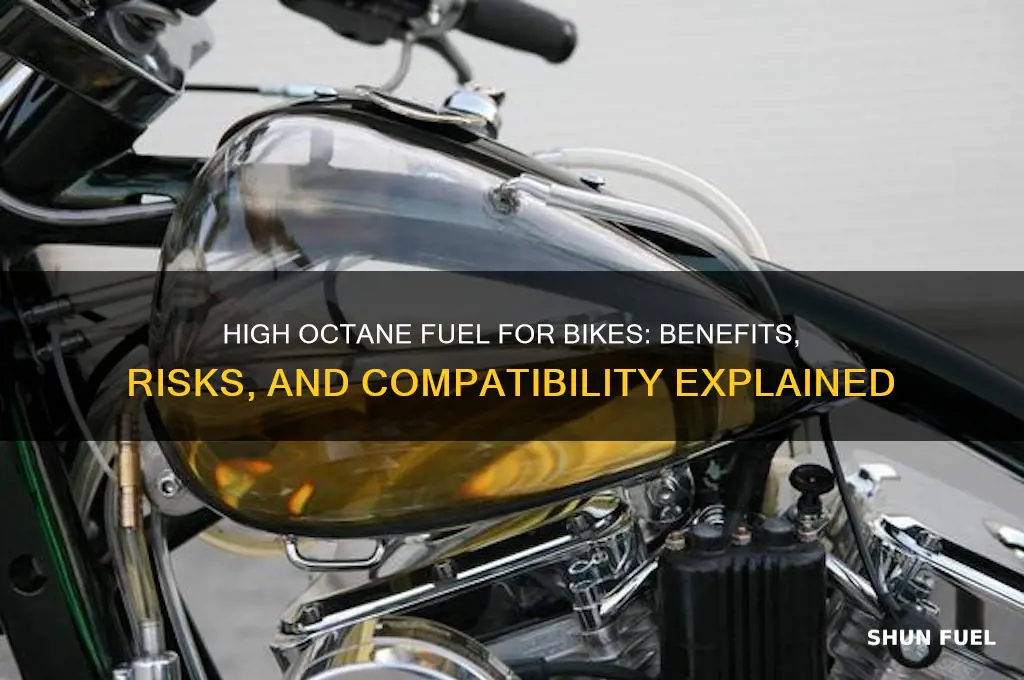 can i use high octane fuel in my bike