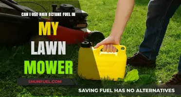 High Octane Fuel in Lawn Mowers: Benefits, Risks, and Best Practices