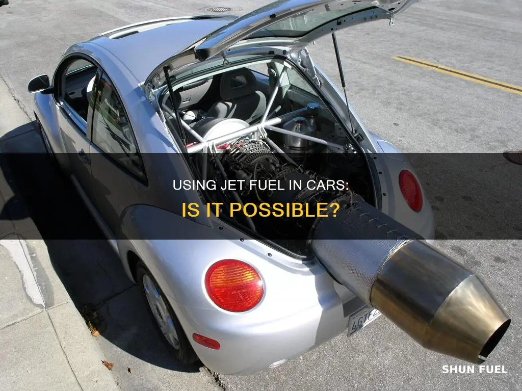can i use jet fuel in my car