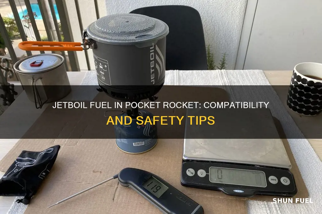 can i use jetboil fuel with pocket rocket