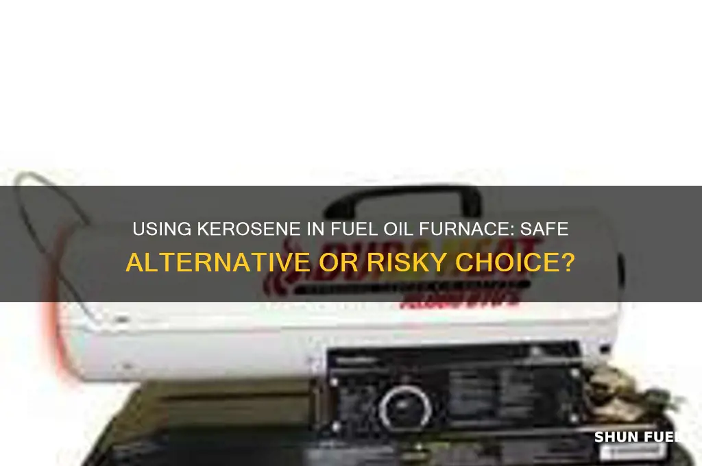 can i use kerosene in my fuel oil furnace