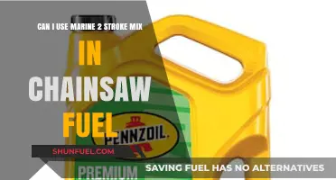 Marine 2-Stroke Mix in Chainsaw Fuel: Safe or Risky?